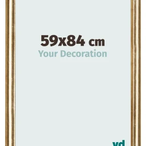 Bilderrahmen 59x84 cm - Gold Antik - MDF - Lazio