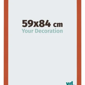 Bilderrahmen 59x84 cm - Orange - MDF - Mura
