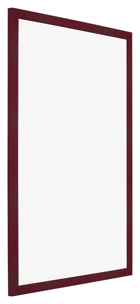 Bilderrahmen 59x84 cm - Weinrot Gewischt - MDF - Bologna