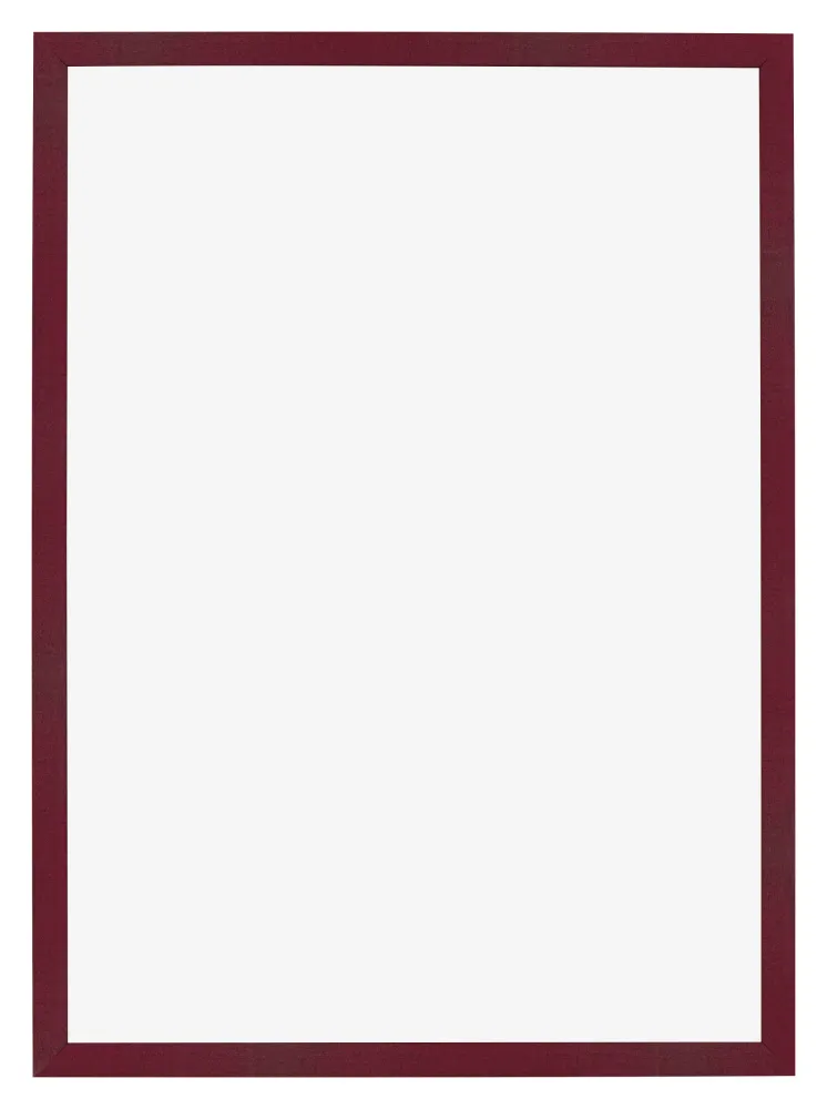 Bilderrahmen 59x84 cm - Weinrot Gewischt - MDF - Bologna