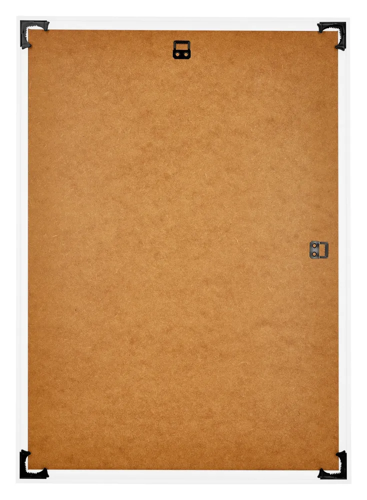 Bilderrahmen 59x84 cm - Weiss Hochglanz - Kunststoff - Bordeaux