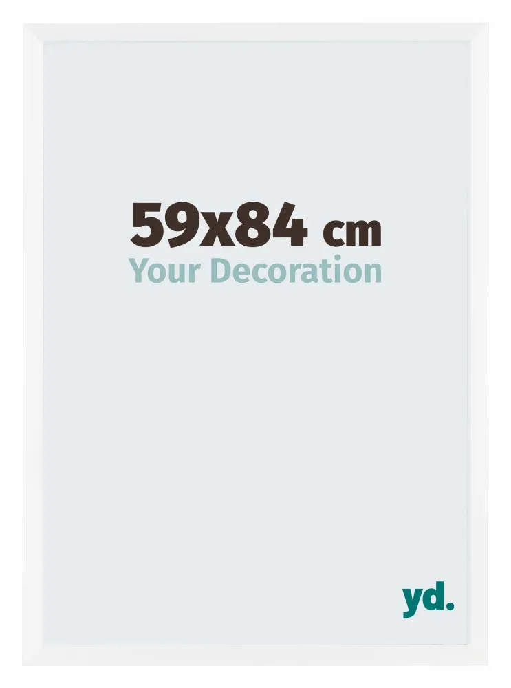 Bilderrahmen 59x84 cm - Weiss - MDF - Catania
