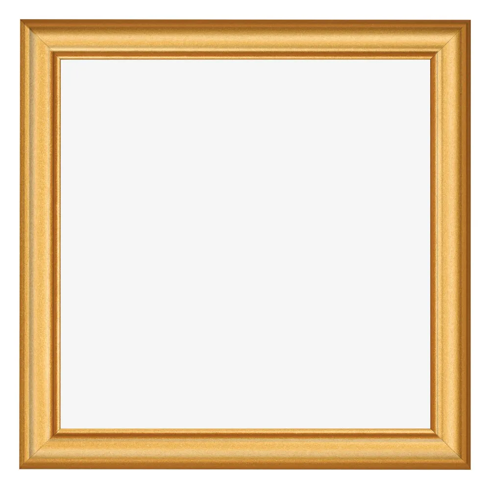 Bilderrahmen 60x60 cm - Gold Matt - MDF - Lazio