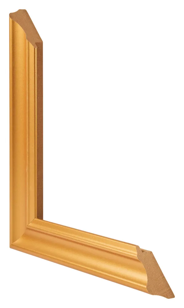 Bilderrahmen 60x60 cm - Gold Matt - MDF - Lazio