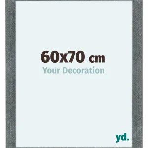 Bilderrahmen 60x70 cm - Eisen Gewischt - MDF - Como