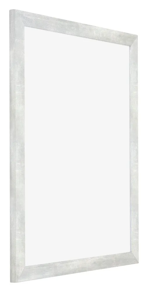 Bilderrahmen 60x70 cm - Silberglanz Vintage - MDF - Mura