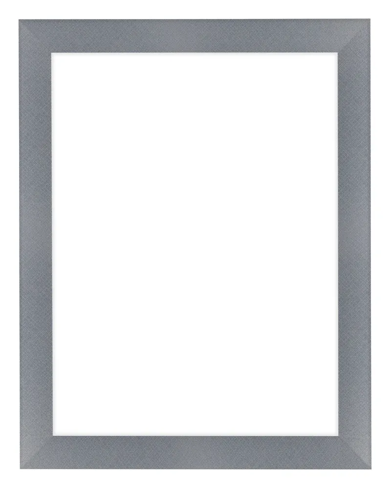 Bilderrahmen 60x80 cm - Aluminium - Gebürstet - MDF - Como