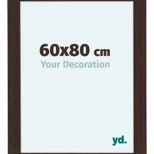 Bilderrahmen 60x80 cm - Eiche Dunkel - MDF - Como