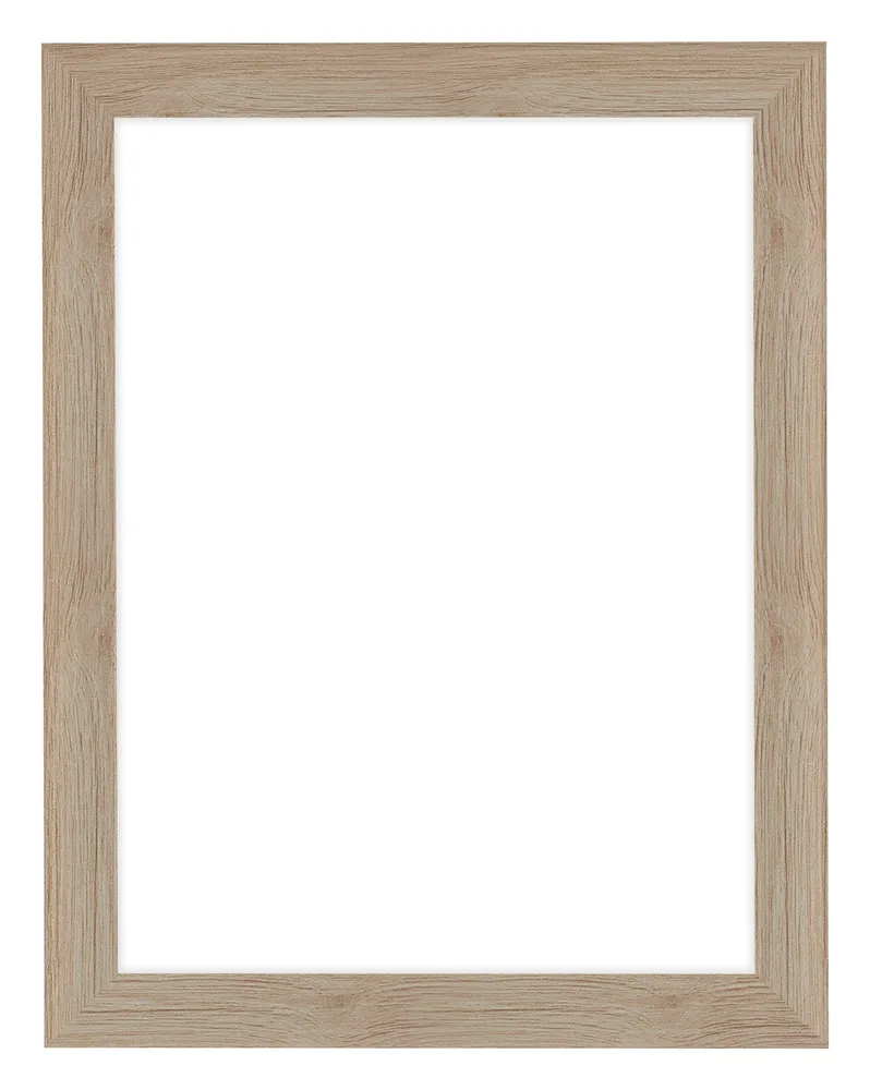 Bilderrahmen 60x80 cm - Eiche Hell - MDF - Como