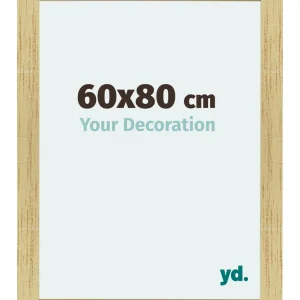 Bilderrahmen 60x80 cm - Goldglanz - MDF - Mura