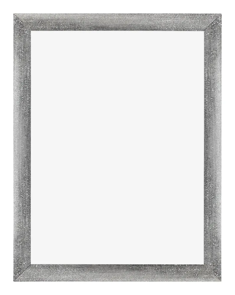 Bilderrahmen 60x80 cm - Grau Gewischt - MDF - Mura