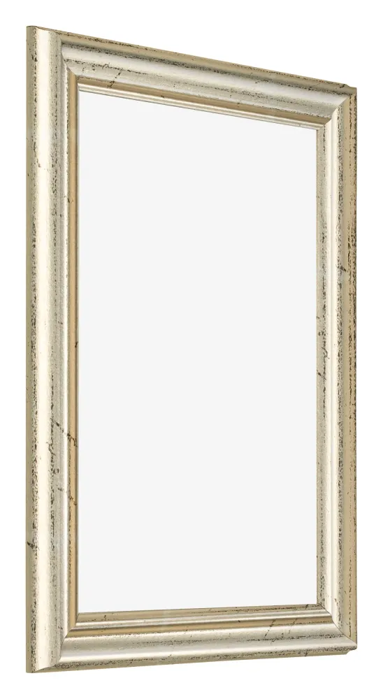 Bilderrahmen 60x80 cm - Metallglanz - MDF - Lazio