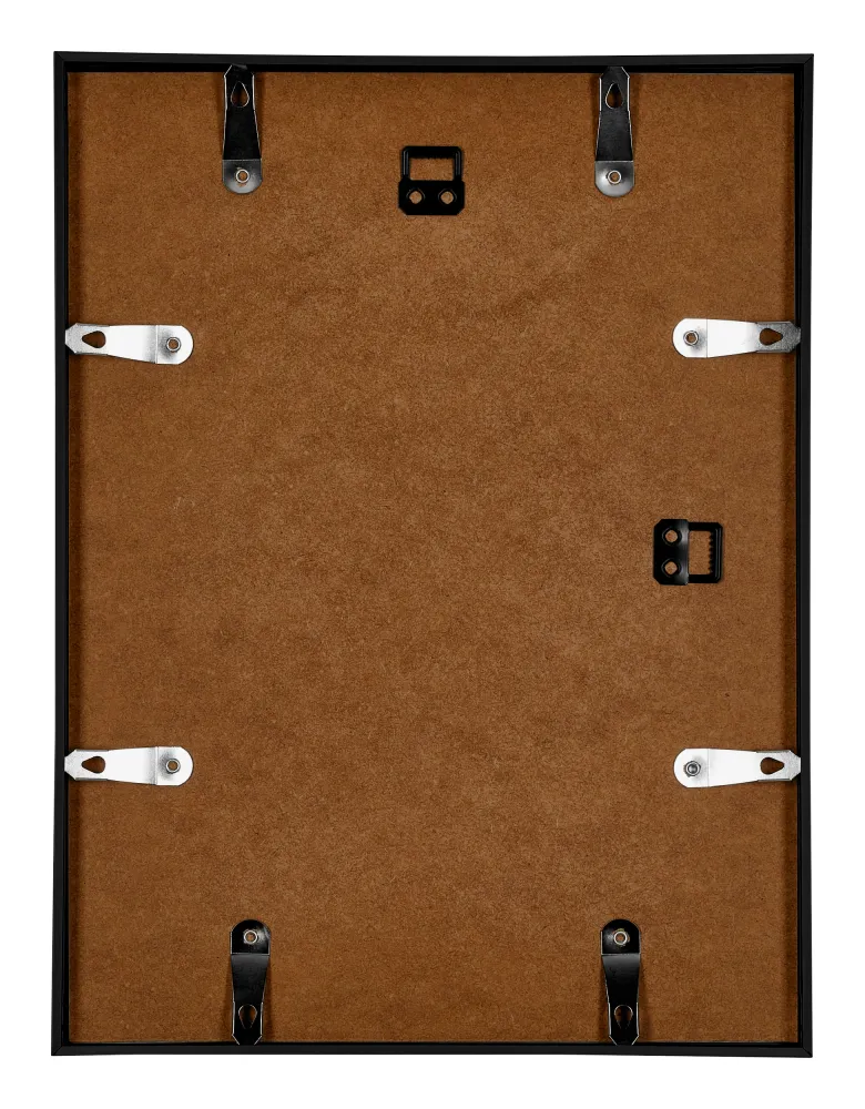 Bilderrahmen 60x80 cm - Schwarz Matt - Aluminium - Kent