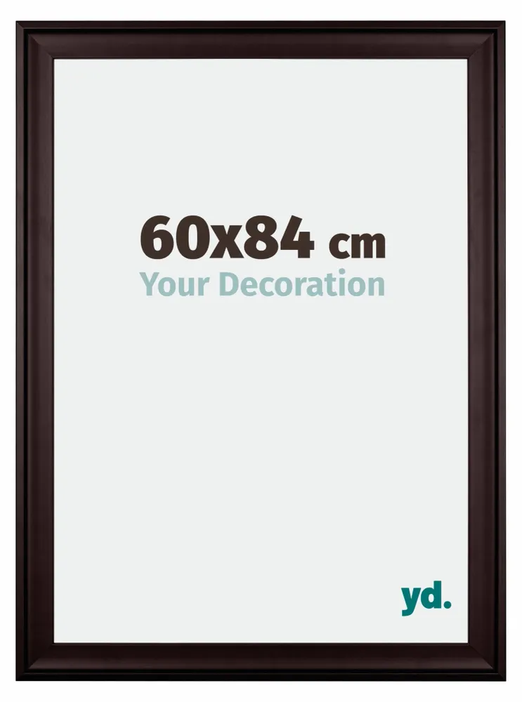 Bilderrahmen 60x84 cm - Braun - Holz - Birmingham