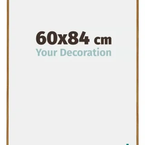 Bilderrahmen 60x84 cm - Buche Hell - Kunststoff - Evry