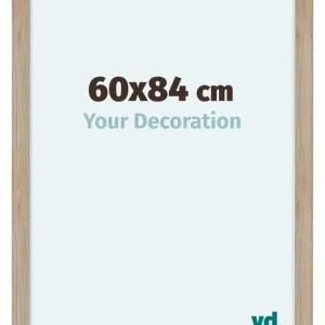Bilderrahmen 60x84 cm - Eiche Hell - MDF - Como