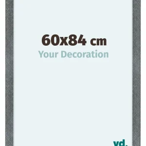Bilderrahmen 60x84 cm - Eisen Gewischt - MDF - Como
