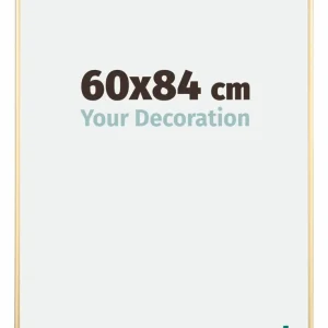 Bilderrahmen 60x84 cm - Gold - Aluminium - Kent