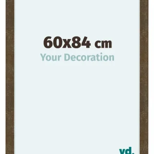 Bilderrahmen 60x84 cm - Gold Antik - MDF - Como