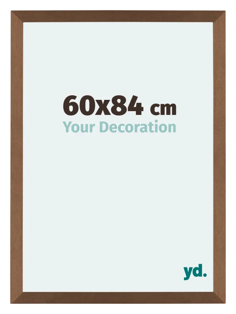 Bilderrahmen 60x84 cm - Kupfer Dekor - MDF - Mura