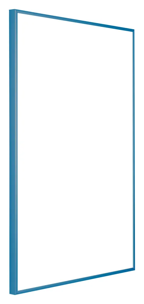 Bilderrahmen 60x84 cm - Stahl Blau - Aluminium - Kent