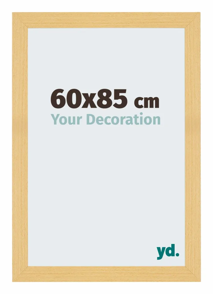 Bilderrahmen 60x85 cm - Buche Dekor - MDF - Mura