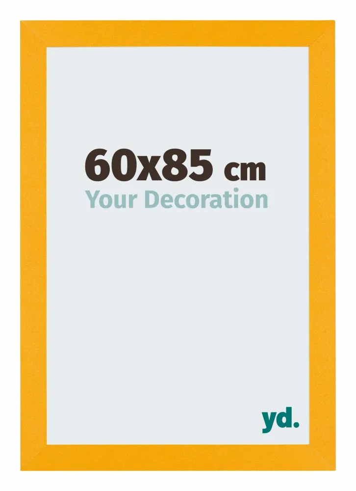 Bilderrahmen 60x85 cm - Gelb - MDF - Mura
