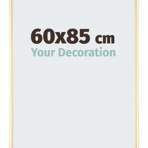 Bilderrahmen 60x85 cm - Gold - Aluminium - Kent