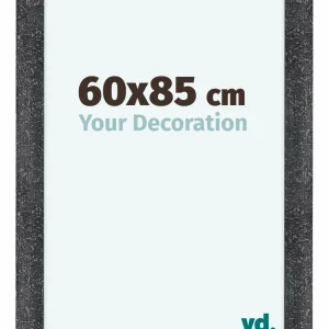 Bilderrahmen 60x85 cm - Grau Gewischt - MDF - Como
