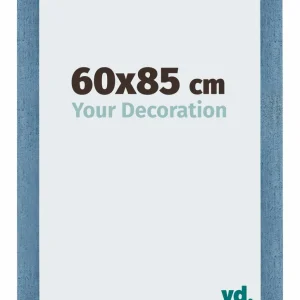 Bilderrahmen 60x85 cm - Hellblau Gewischt - MDF - Mura