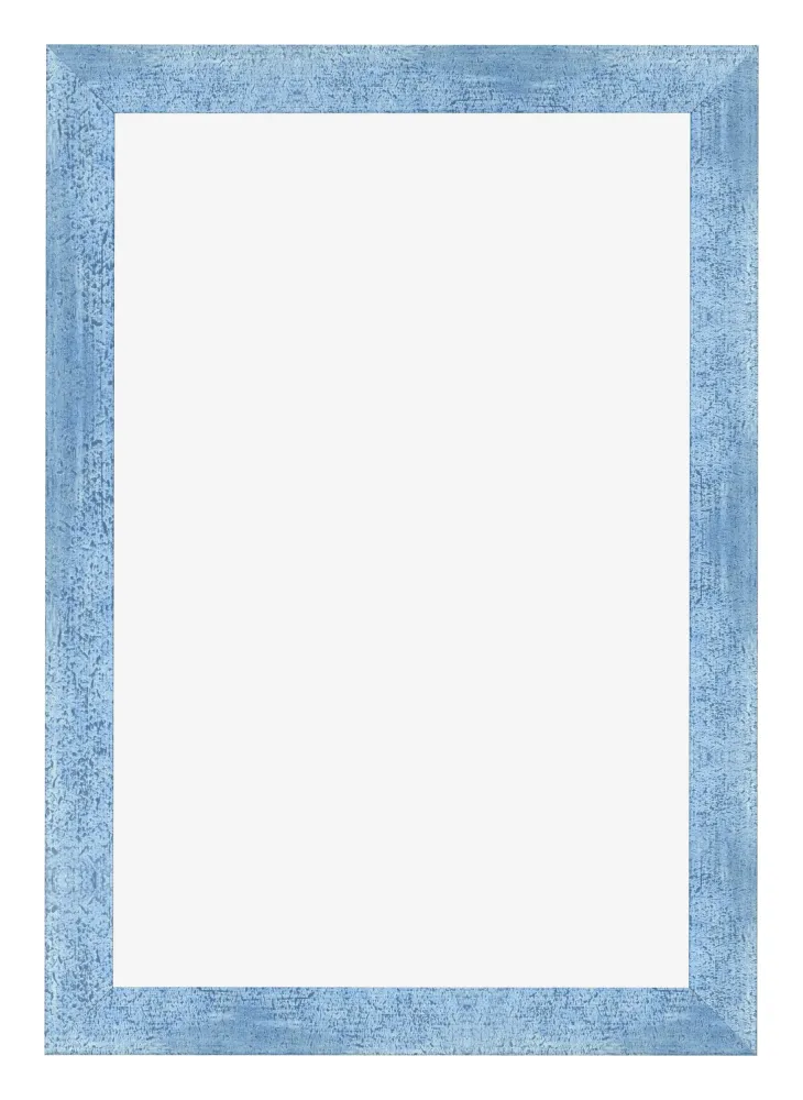 Bilderrahmen 60x85 cm - Hellblau Gewischt - MDF - Pisa