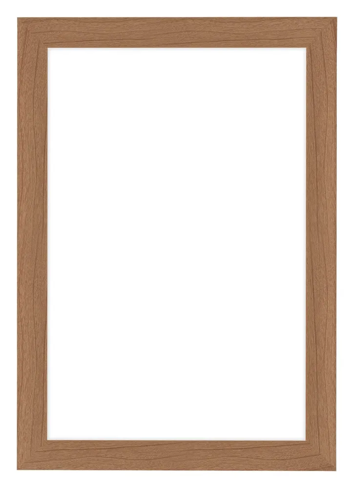 Bilderrahmen 60x85 cm - Nussbaum Hell - MDF - Como