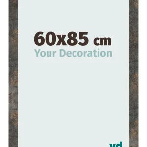 Bilderrahmen 60x85 cm - Oxidiertes Metall - MDF - Bologna