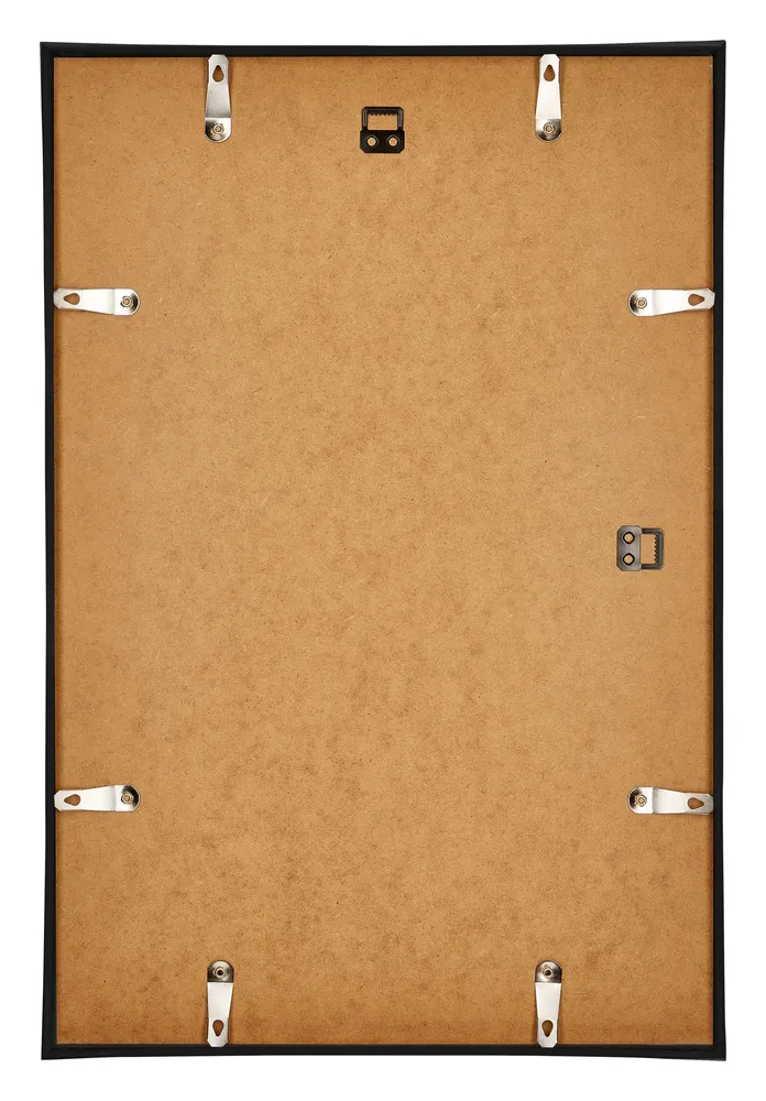 Bilderrahmen 60x85 cm - Schwarz Matt - Kunststoff - Annecy