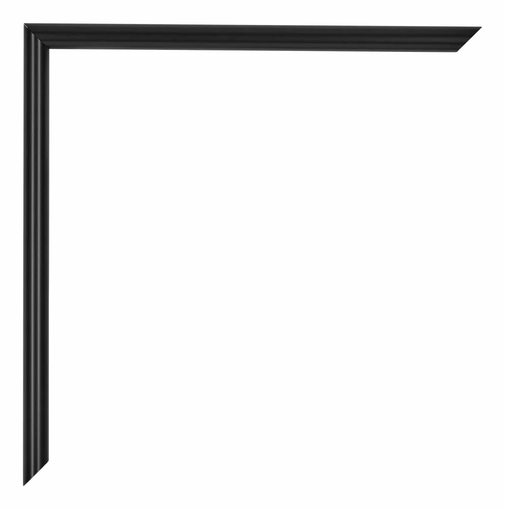 Bilderrahmen 60x85 cm - Schwarz Matt - Kunststoff - Annecy