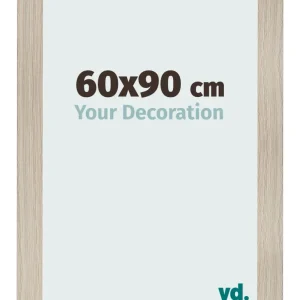 Bilderrahmen 60x90 cm - Eiche Hell - MDF - Pisa