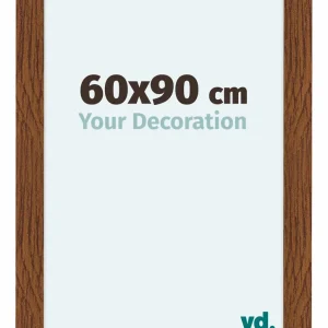Bilderrahmen 60x90 cm - Eiche Rustikal - MDF - Como