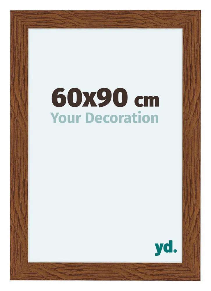 Bilderrahmen 60x90 cm - Eiche Rustikal - MDF - Como