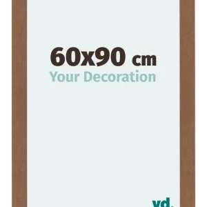 Bilderrahmen 60x90 cm - Kupfer Dekor - MDF - Mura