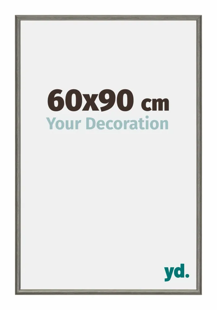 Bilderrahmen 60x90 cm - Mercury Struktur - Aluminium - New York