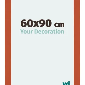 Bilderrahmen 60x90 cm - Orange - MDF - Mura