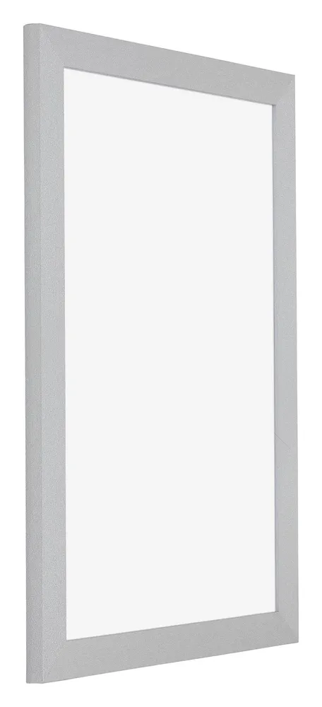 Bilderrahmen 60x90 cm - Silber Matt - MDF - Mura