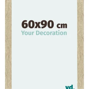 Bilderrahmen 60x90 cm - Sonoma Eiche - MDF - Mura