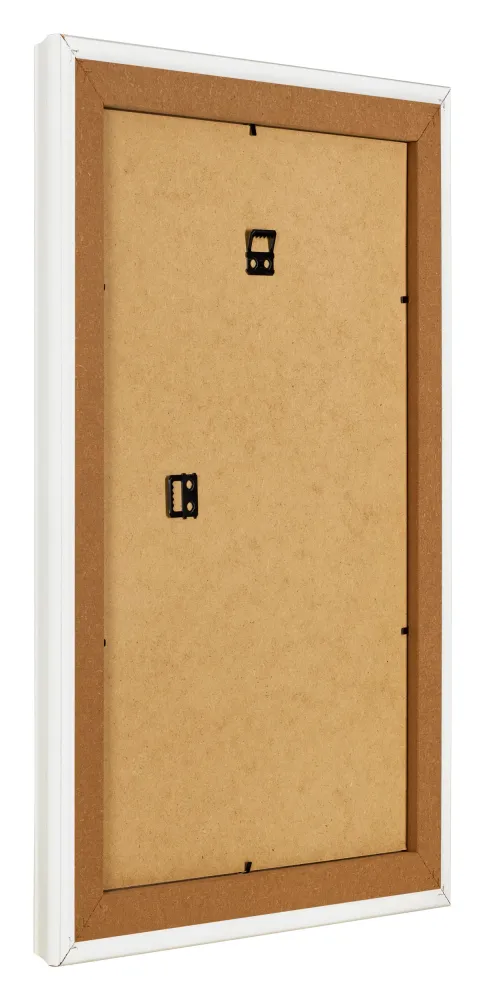 Bilderrahmen 60x90 cm - Weiß Gemasert - MDF - Lazio