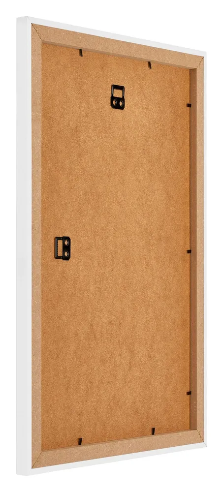 Bilderrahmen 60x90 cm - Weiss Hochglanz - MDF - Mura