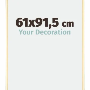 Bilderrahmen 61x91,5 cm - Gold - Aluminium - Kent