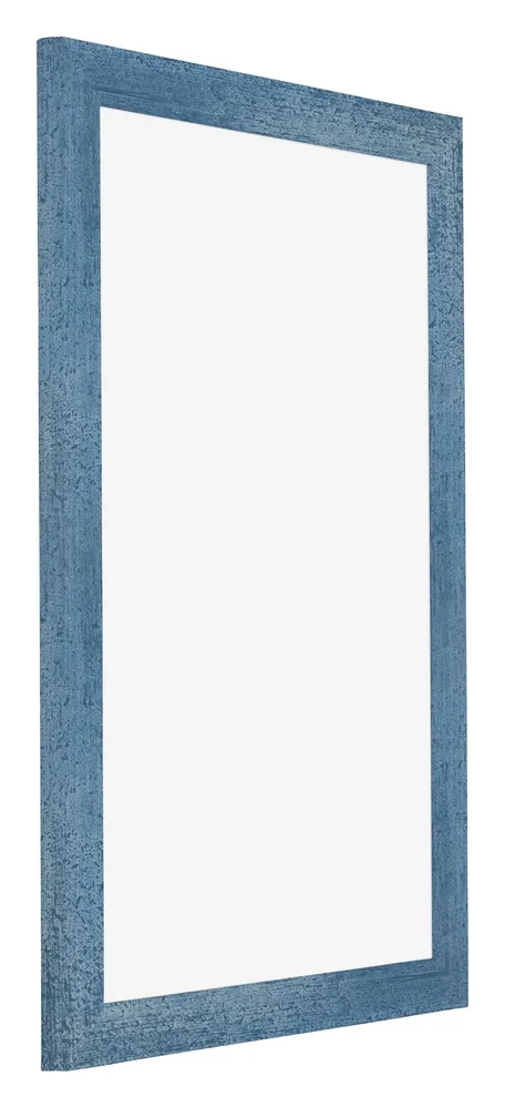 Bilderrahmen 61x91,5 cm - Hellblau Gewischt - MDF - Mura