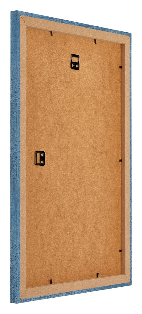 Bilderrahmen 61x91,5 cm - Hellblau Gewischt - MDF - Mura