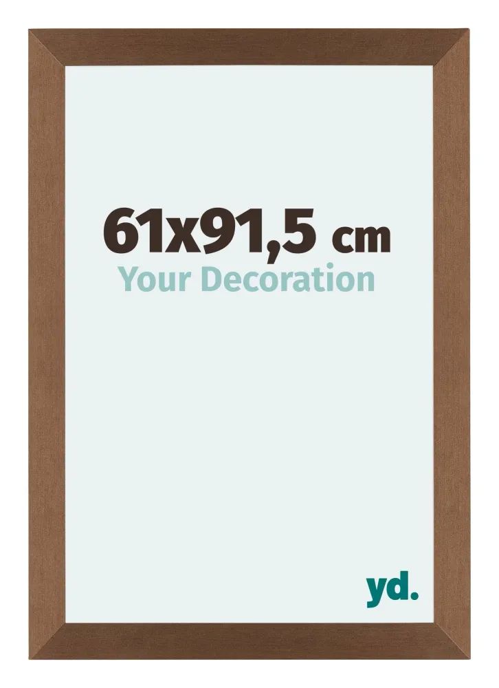 Bilderrahmen 61x91,5 cm - Kupfer Dekor - MDF - Mura