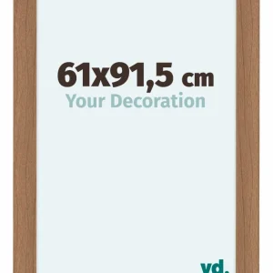 Bilderrahmen 61x91,5 cm - Nussbaum Hell - MDF - Como